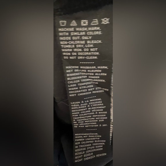 Harley-Davidson Black and Men’s Cotton Orange Button-Up Shirt with Patches - Picture 8 of 10